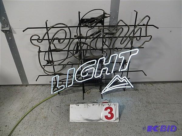Coors Light Neon. Partially lights....