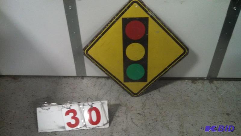 Stop light Metal Sign 18&quot x 18...