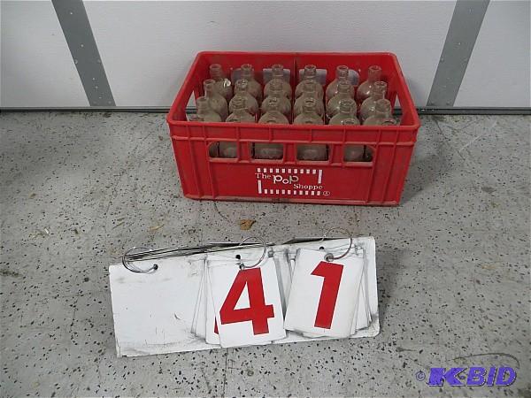 Case of Glass Pop Shoppe Bottles...