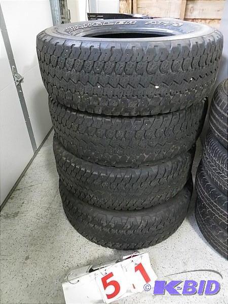 Set of 4 Wrangle Goodyear ATS P265...