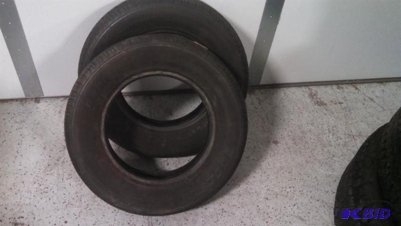 Set of 2 trailer tires Goodride 155...