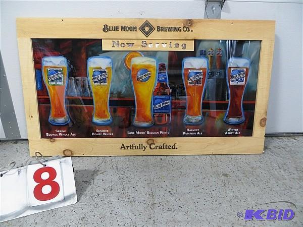 Blue Moon Brewing Co. Now Serving. ...