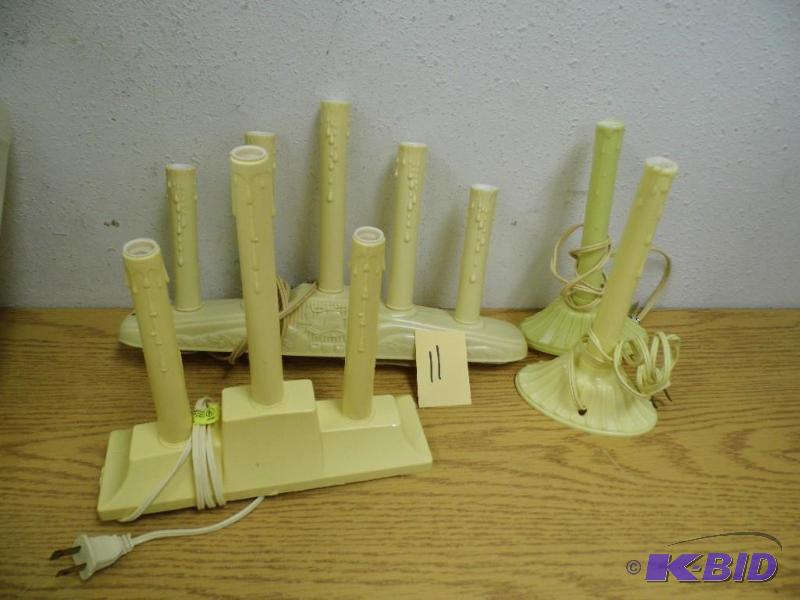 lot 11 image: Electric Candles