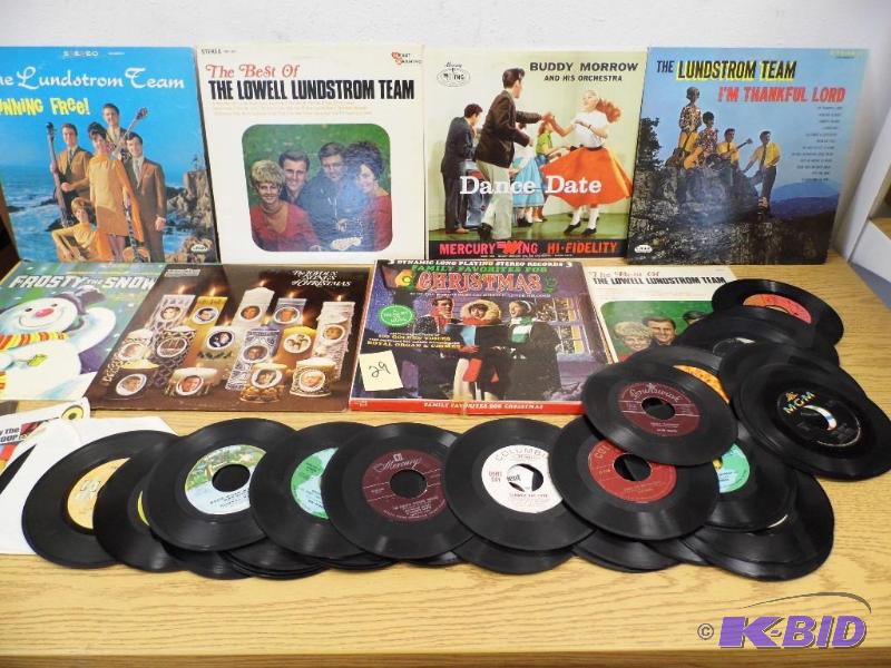 lot 29 image: Albums and 45s