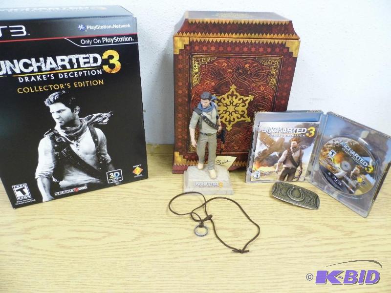 lot 32 image: Uncharted 3 for PS3 - Collectors Edition