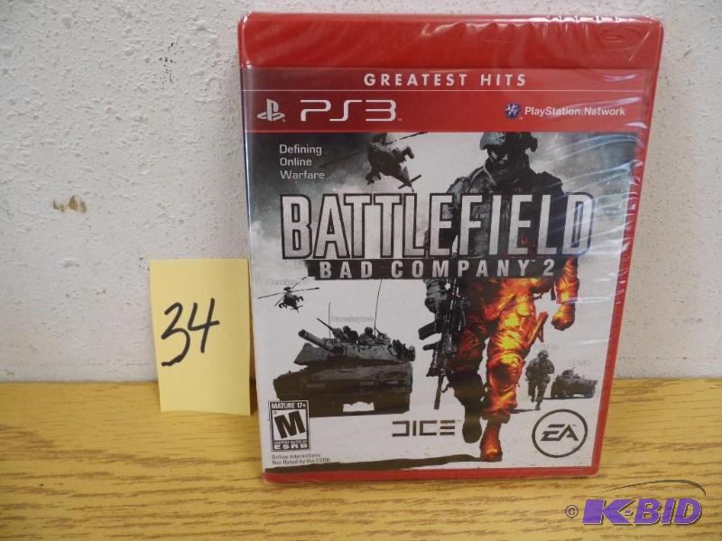 lot 34 image: PS3 Battlefield Bad Company 2 - New