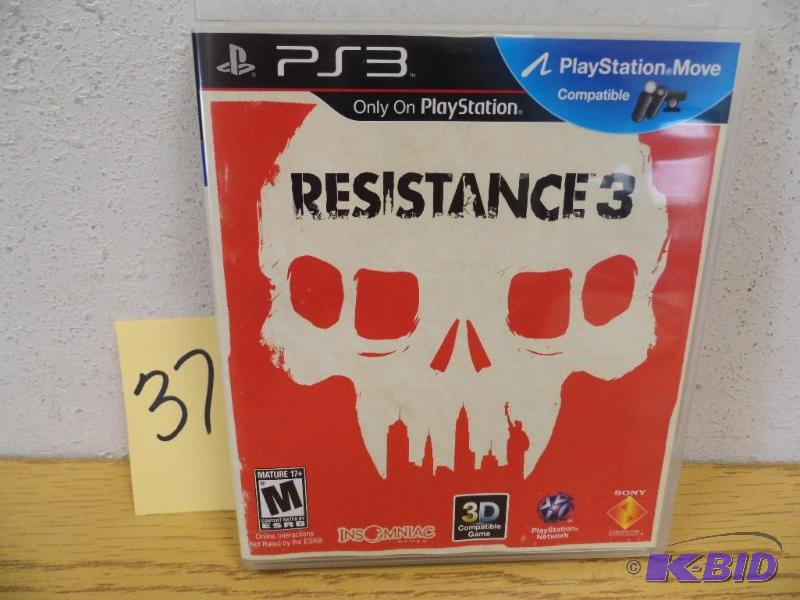 lot 37 image: PS3 Resistance 2