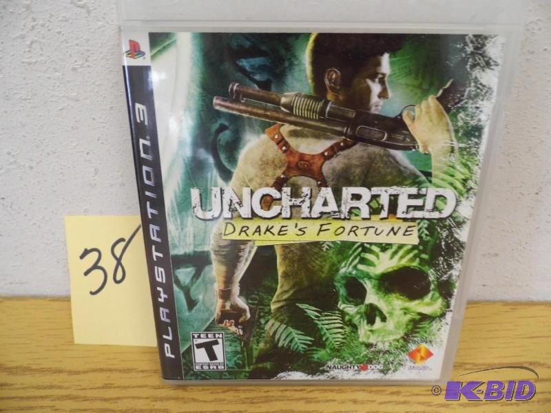 lot 38 image: PS3 Uncharted - Drakes Fortune