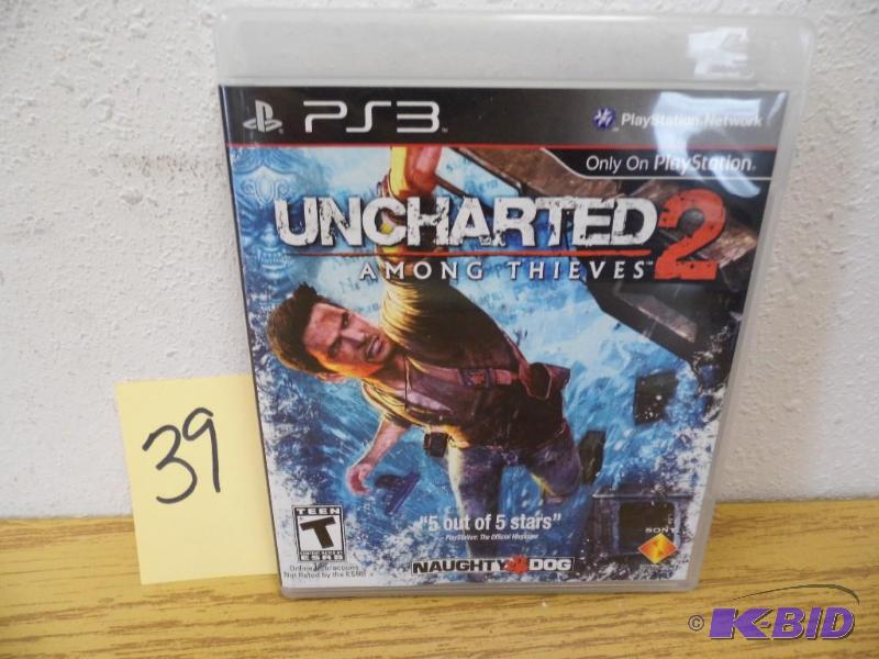 lot 39 image: PS3 Uncharted 2 - Among Thieves