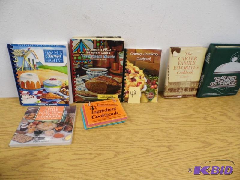 lot 42 image: Cookbooks