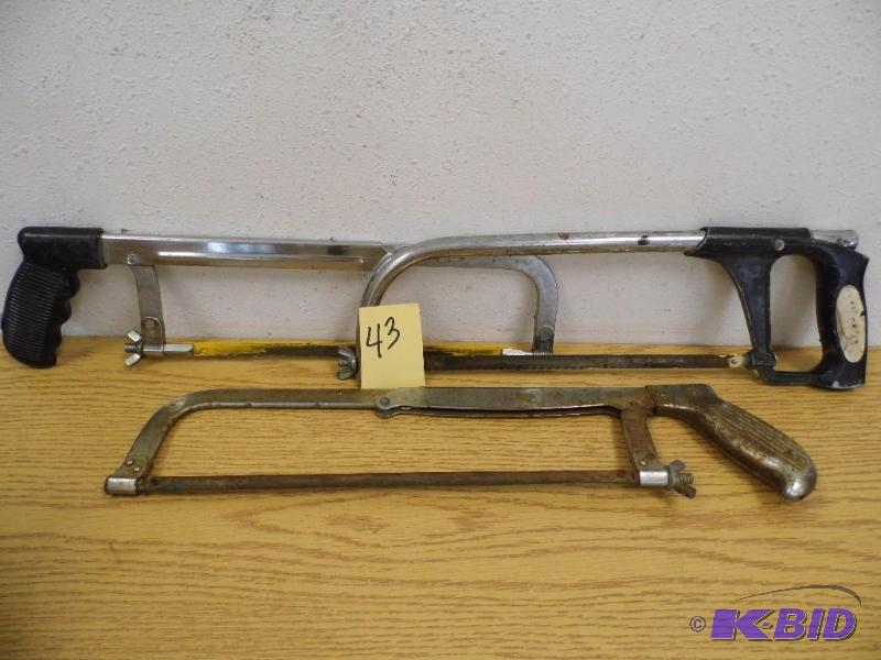 lot 43 image: 3 Hacksaws