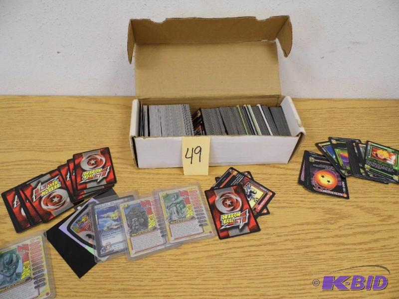 lot 49 image: Dragon Ball Z Cards