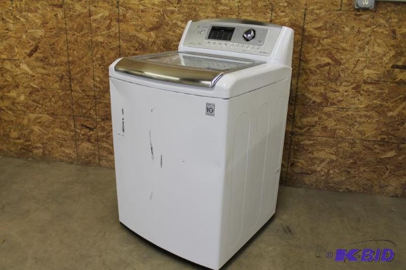 New LG 4.7 CU. FT. ULTRA LARGE CAPACITY HIGH EFFICIENCY TOP LOAD WASHER WITH WAVEFORCE