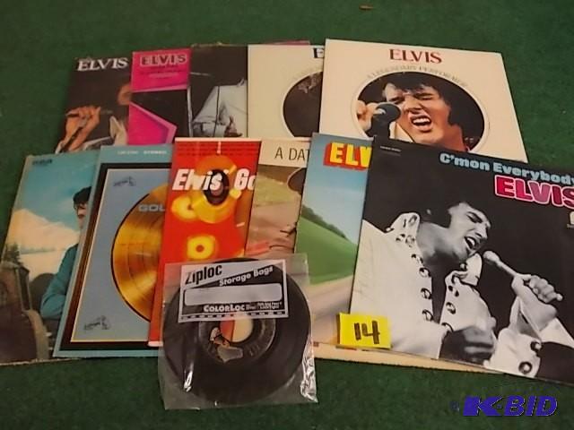 lot 14 image: Collection Of Elvis Record Albums (...