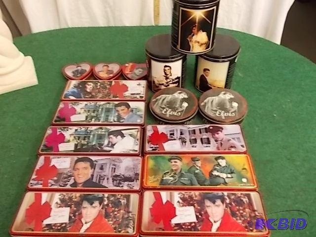 lot 15 image: Collection Of Assorted Candy Tins W...