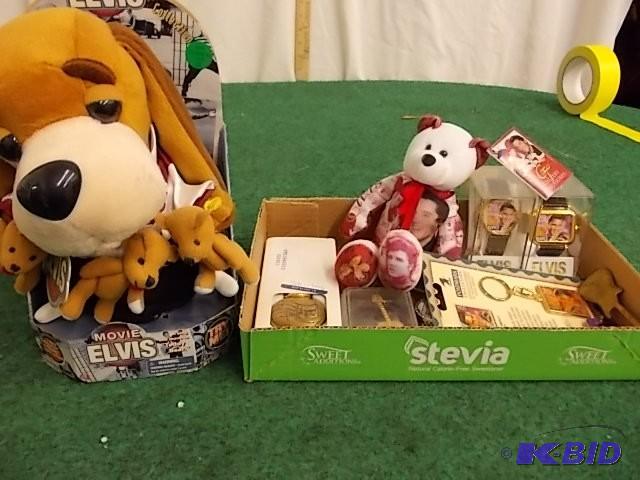 lot 23 image: Lot Of Elvis Wrist Watches, Pocket ...