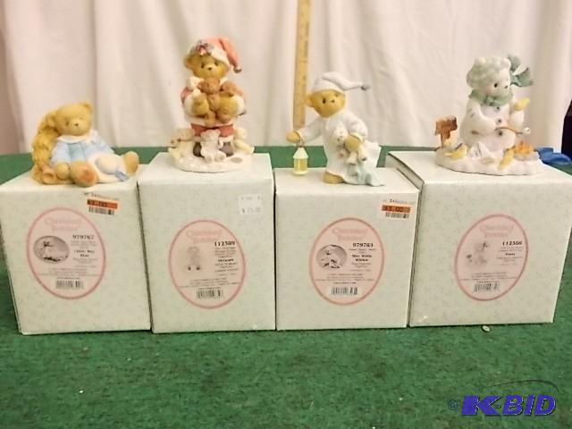 lot 4 image: Lot Of 4 Cherished Teddies 979783, ...