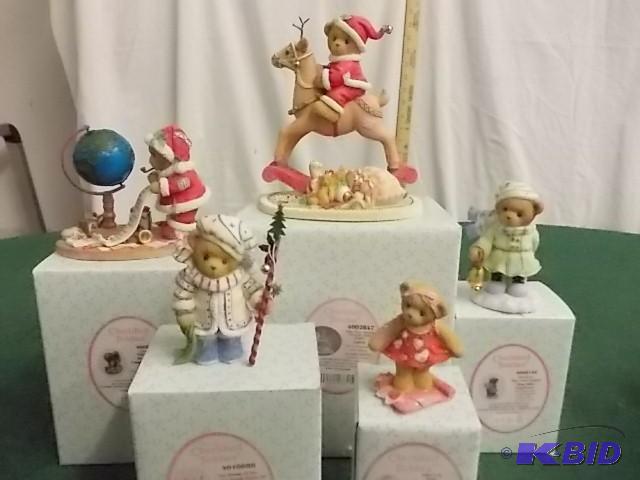 lot 5 image: Lot Of 5 Cherished Teddies 4001719,...