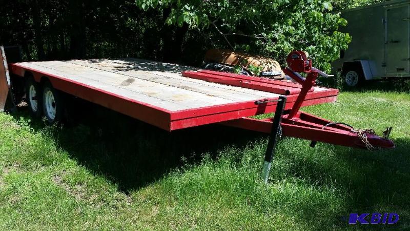8 X 16 Flatbed Trailer