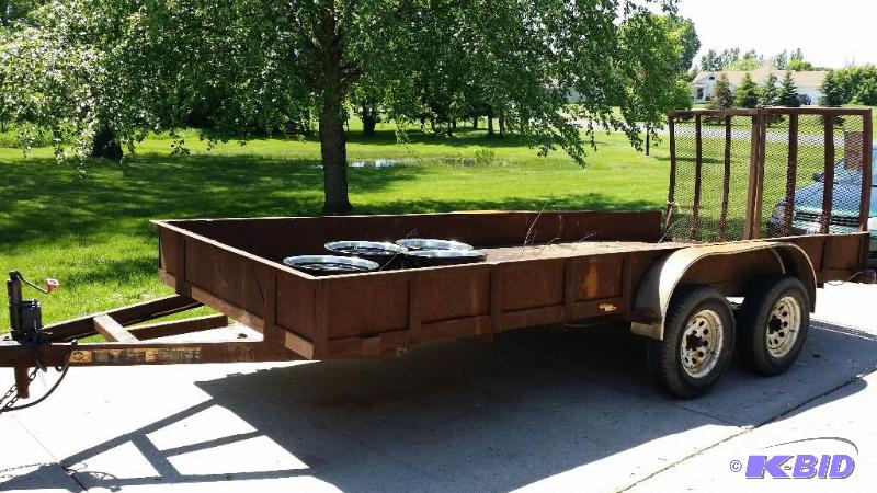 Double Axle Trailer