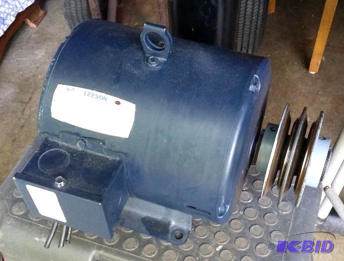Leeson Electric 3 hp Motor