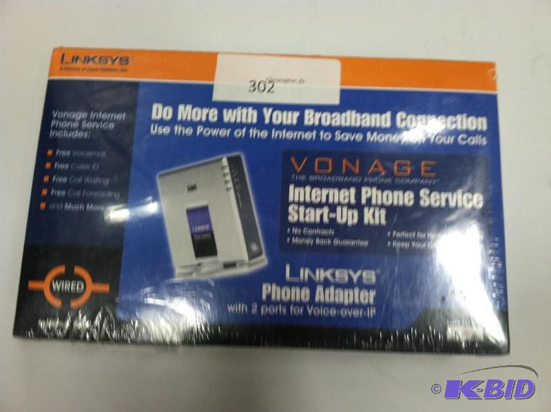 PAP2 Linksys Phone Adapter w2 Port...