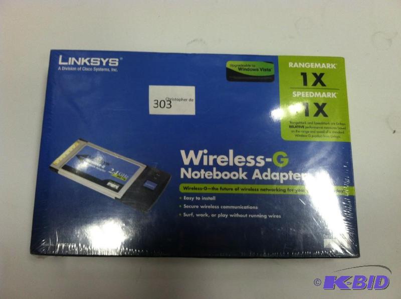 WPC54G Linksys Wireless-G Notebook ...