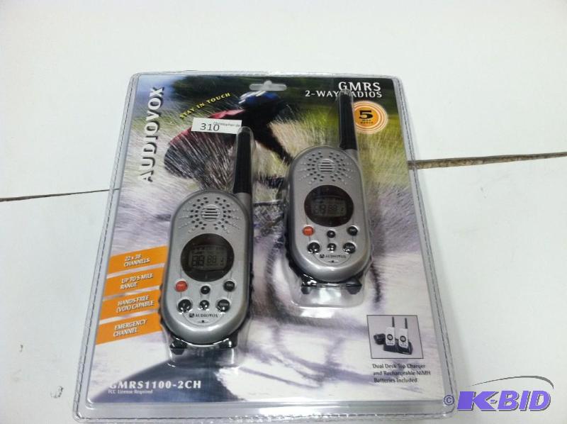 Audiovox (GMRS) 5 Mile Range 2 Way ...
