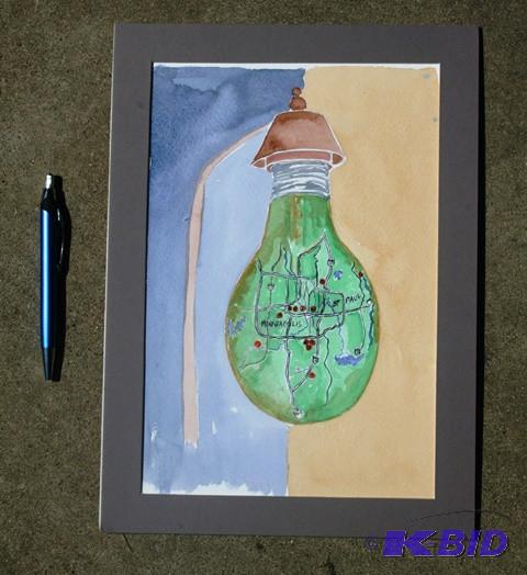 Original Illustration artwork Signe...