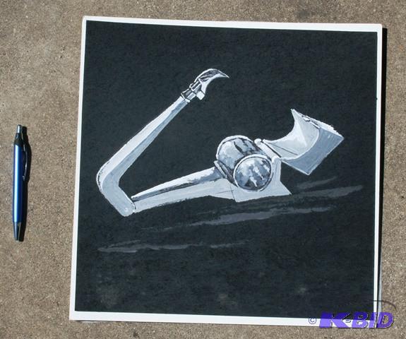 Original Illustration artwork Signe...