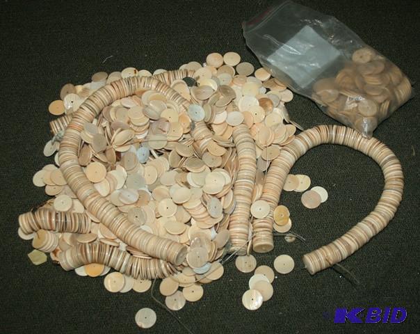 Circular shapes made of shells...