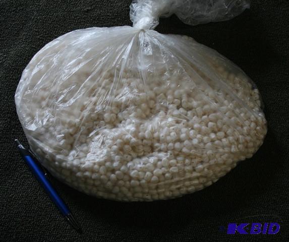 Stone beads...