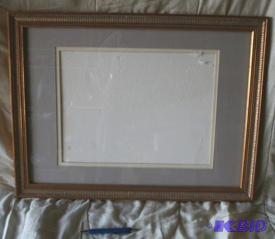 Customized Frame with glass and mat...