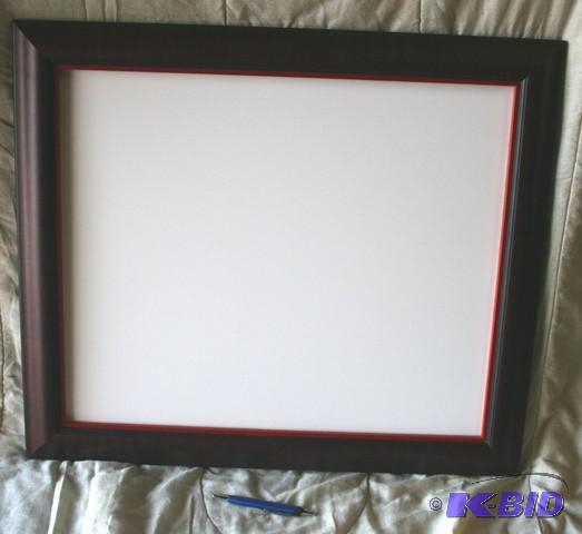Customized Frame with glass and mat...