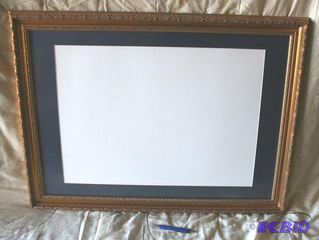 Customized Frame with glass and mat...