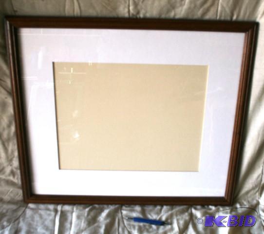 Customized Frame with glass and mat...