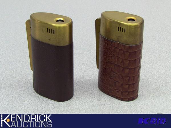 lot 8 image: Large Vintage Remembrance Brown and Bigalow Pipe Lighters