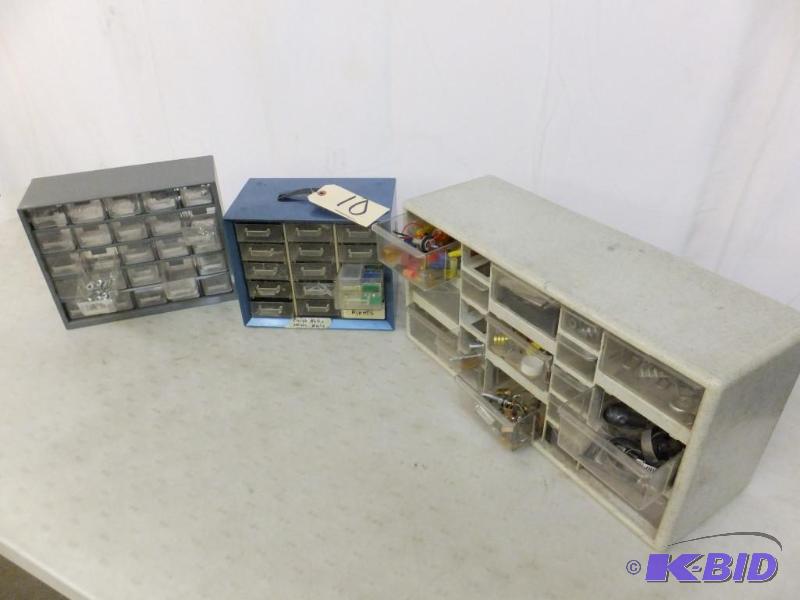 lot 10 image: Cabinets  small parts