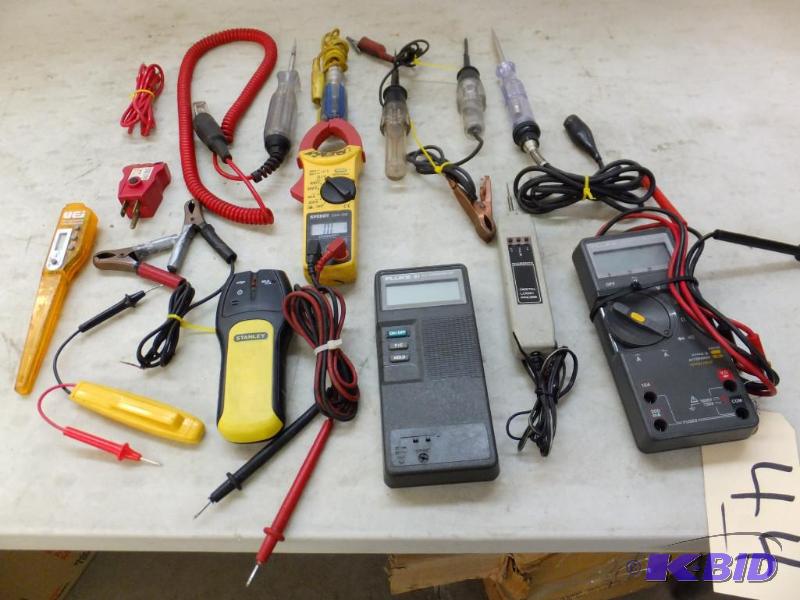lot 44 image: Electrician Tools