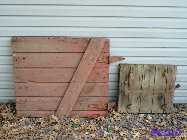 Barn door 34&quotx 38&quot with s...