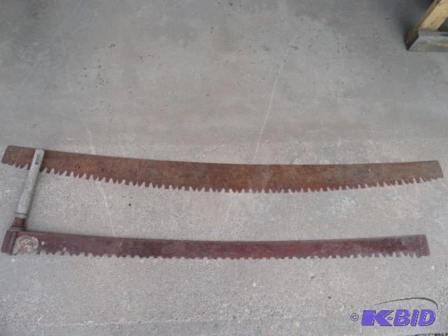 Saw blades, 60&quot and 68&quot...