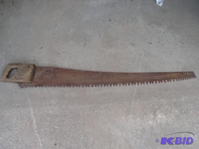 Large hand saw 48&quot blade...