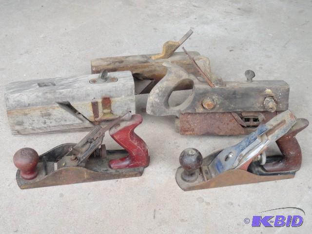 Wood hand planesjointers (rough sh...