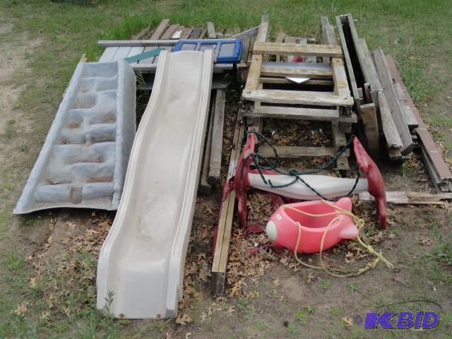 Children outdoor playground set inc...