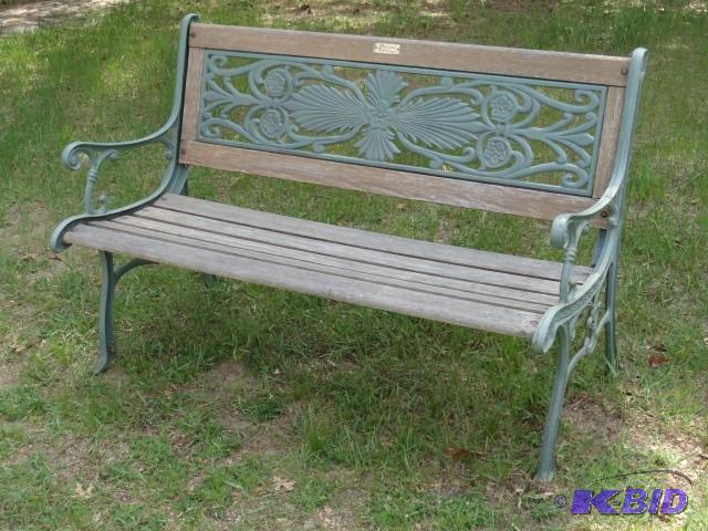 Parkland Heritage outdoor park benc...