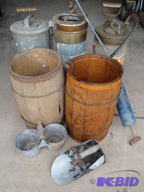 Hudson hand sprayers, galvanized ca...
