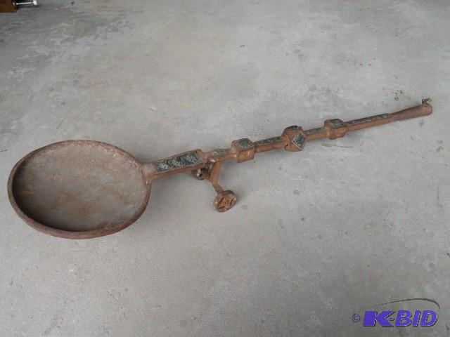 Rare Japanese iron large forging sp...