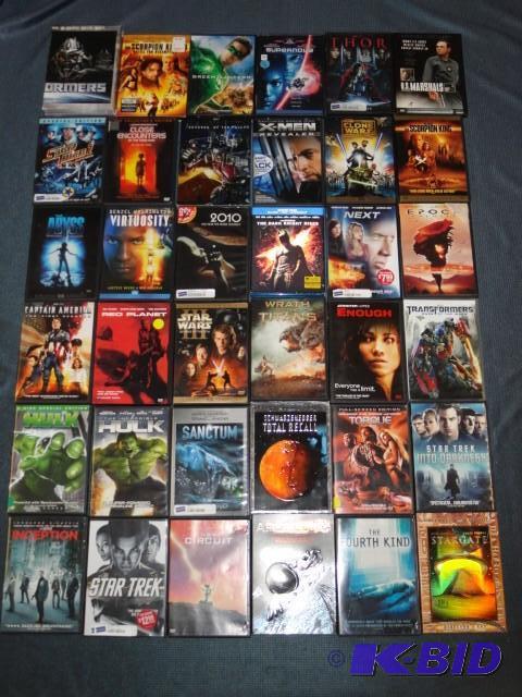 Assortment of DVDs, 36 total, see ...