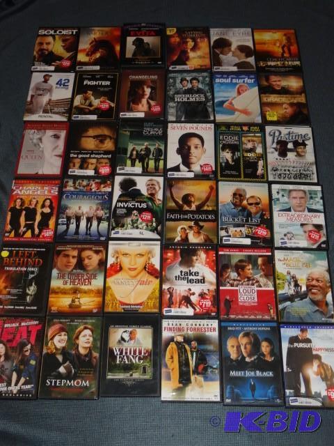 Assortment of DVDs, 36 total, see ...