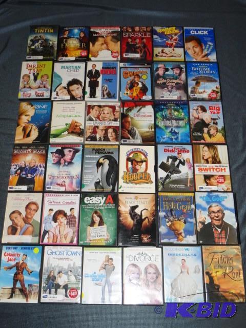 Assortment of DVDs, 36 total, see ...